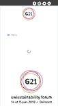 Mobile Screenshot of g-21.ch